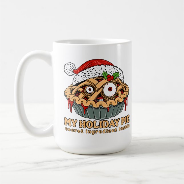 Monster Helgdag Paj Kaffemugg (Vänster)