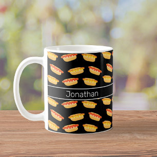Mönster Hett Hundar Kaffemugg