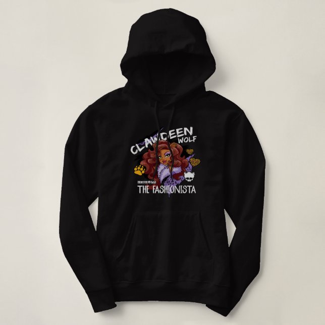 Monster High Clawdeen Varg Fashionista T Shirt (Design framsida)