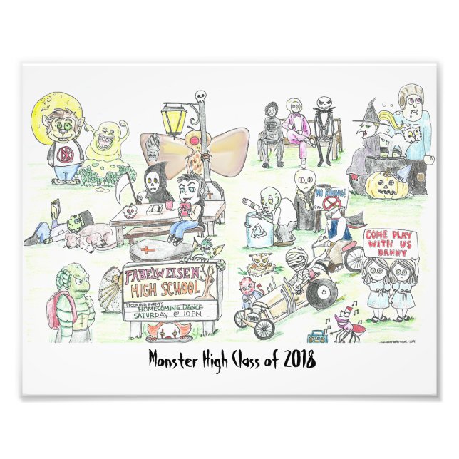 Monster High Fototryck (Framsidan)