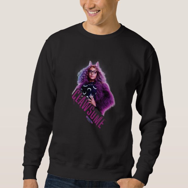 Monster High Kids Kloliga Lång Ärmad Tröja (Framsida)