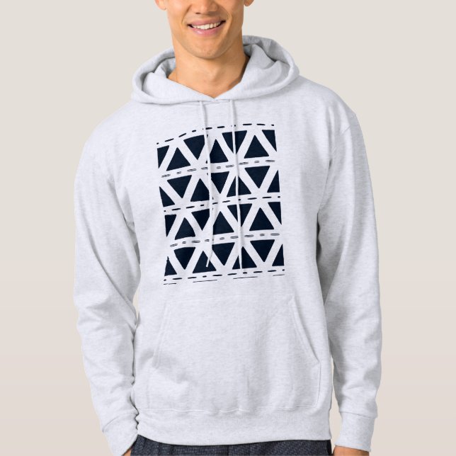 Mönster Hoodie (Framsida)