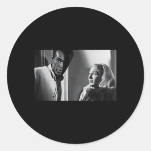 Monster Horror Movie Halloween Night Zombie Living Runt Klistermärke