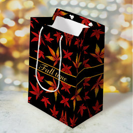 Mönster Höst löv Gift Bag