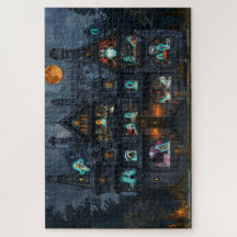 Monster House Scary Jigszle Puzzle