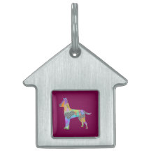 Mönster Hund House Vin