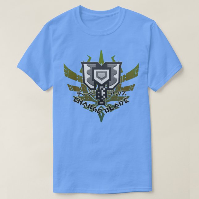 Monster Hunter 4 Ultimate Charge Blade T Shirt (Design framsida)
