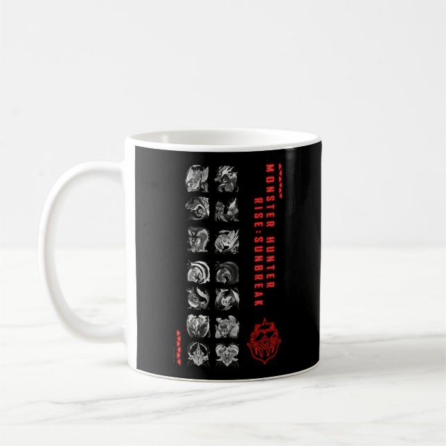 Monster Hunter Riseï ¼ Šsunbroke Gaming Kaffemugg (Vänster)