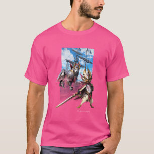 MONSTER HUNTER STIGA UPP:SUNBREAK Palico&Palamute T Shirt