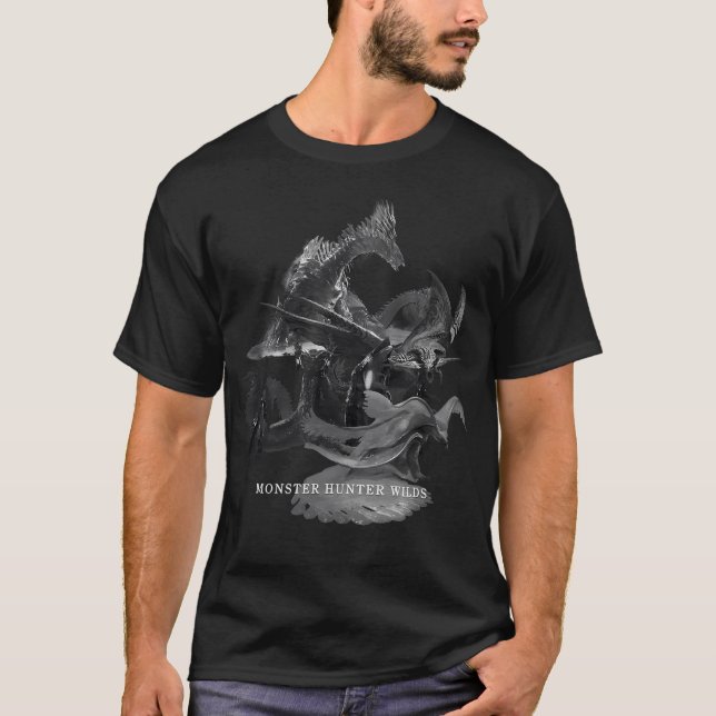 Monster Hunter Wilds Apex Predators In The T Shirt (Framsida)