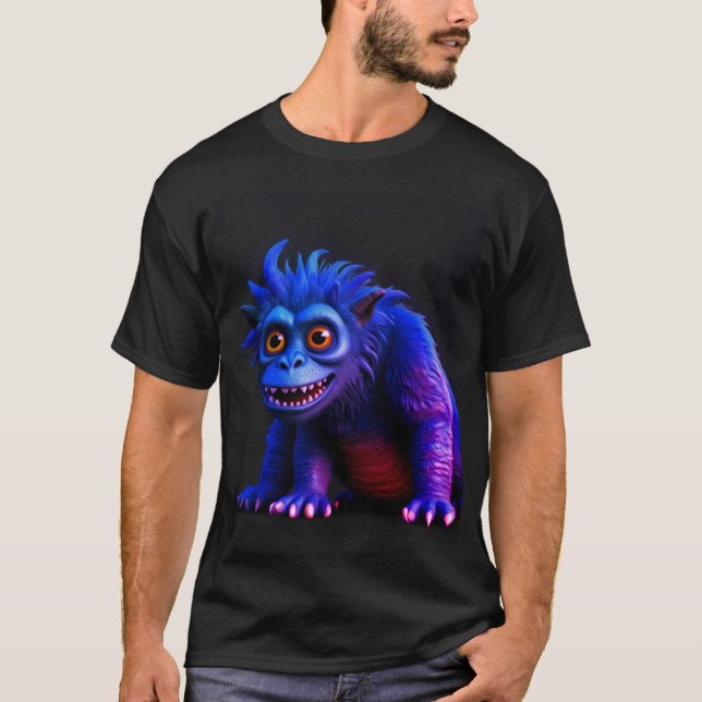 Monster,husmonster,självförtroende T Shirt (Framsida)