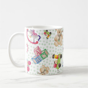 Mönster i barn leksaker kaffemugg