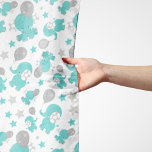 Mönster i blå elefanter, kute elefanter, stjärnor sjal<br><div class="desc">Cute,  roligt och vackra mönster med blå elefanter,  ballonger och stjärnor. Modern gåva och trendig,  perfekt för elefanten älskare i ditt liv.</div>