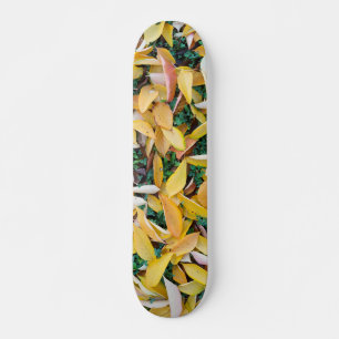 Mönster i fallande löv mini skateboard bräda 18,5 cm