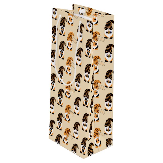 Mönster i Gnomes, Halloween Gnomes Bus eller godis (Baksidan Vinklad)