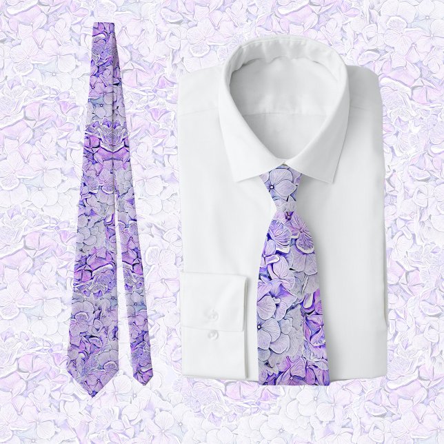 Mönster i lavender, blommigt slips (Skapare uppladdad)