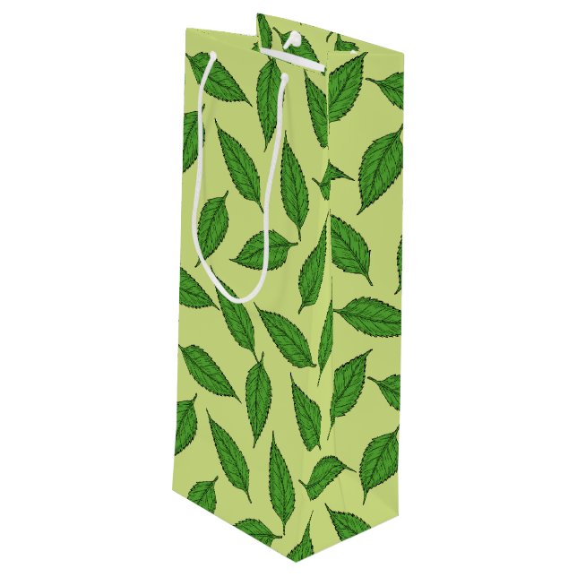 Mönster i Löv, Löv Mönster, Vår Löv (Baksidan Vinklad)