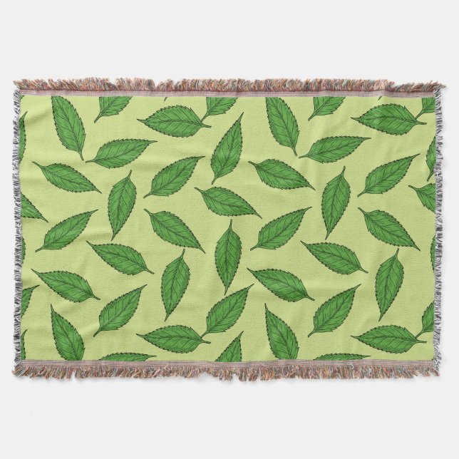 Mönster i Löv, Löv Mönster, Vår Löv Filt (Framsidan)