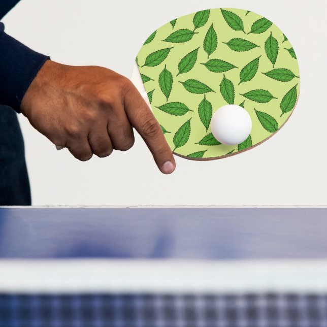 Mönster i Löv, Löv Mönster, Vår Löv Pingisracket (Insitu)