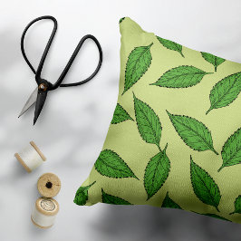 Mönster i Löv, Löv Mönster, Vår Löv Prydnadskudde