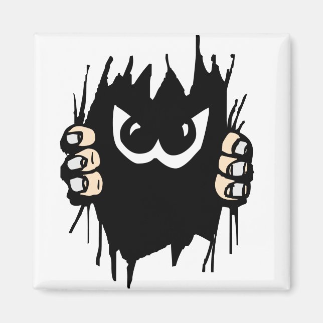 Monster i min magnet! magnet (Framsidan)