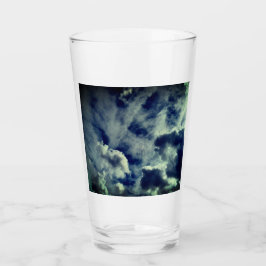 Mönster i molnen glaskopp