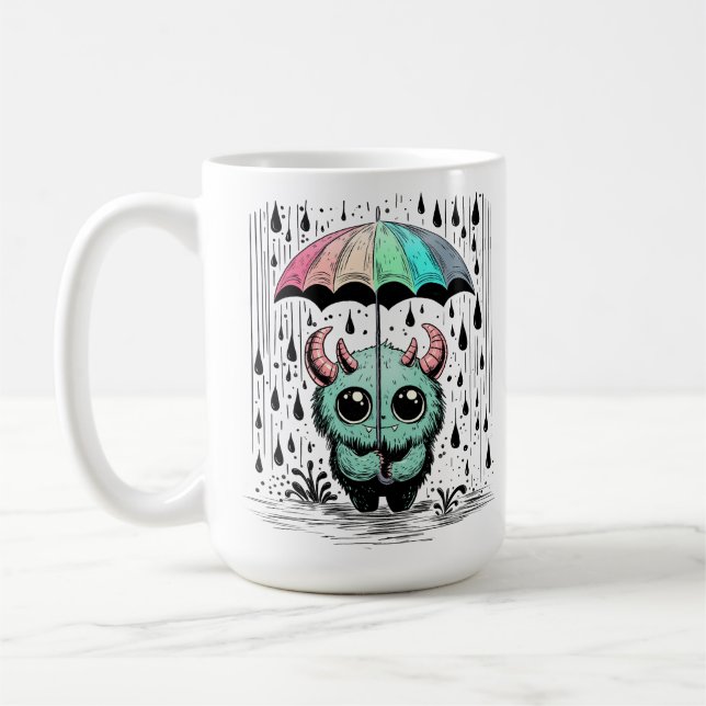 Monster i Rain Kaffemugg (Vänster)