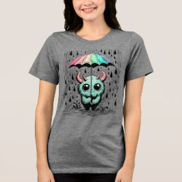 Monster i regnet t shirt
