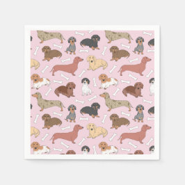 MÖNSTER i ROSA Pappersservett