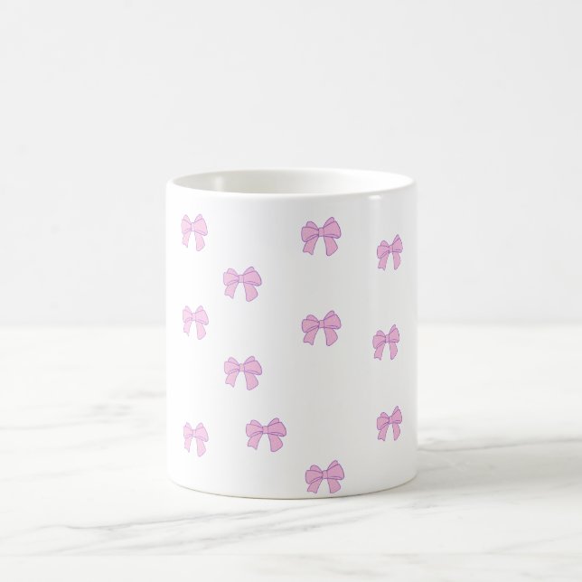 MÖNSTER i ROSETT BAND Kaffemugg (Center)