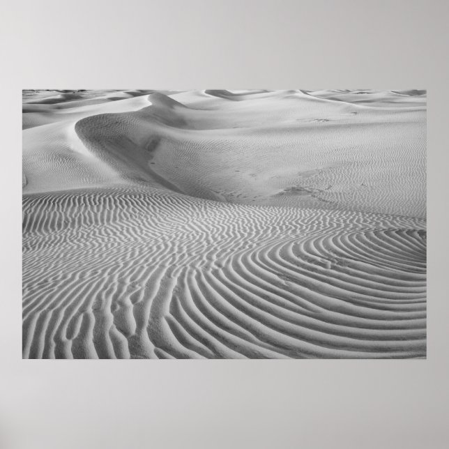 Mönster i Sand Dunes Poster (Framsidan)