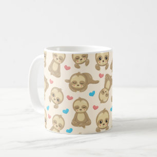Mönster i slottider, ruttplatser, hjärtan kaffemugg