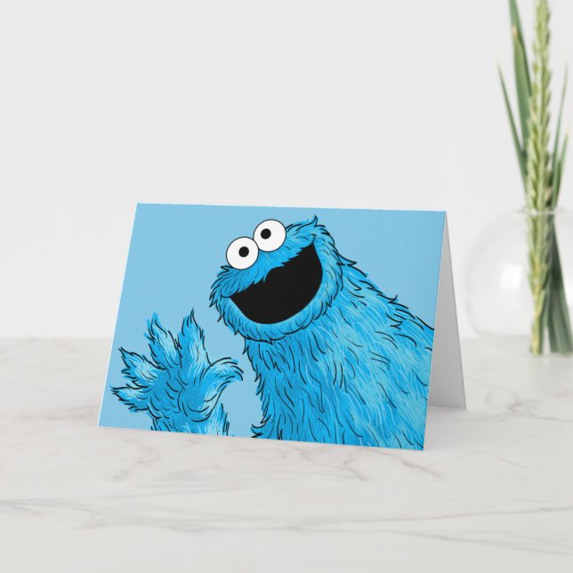 Monster i slutet av artikeln | Cookie Kort (Framsida)