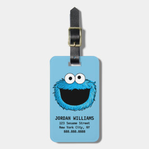Monster i slutet av artikeln   Cookie Monster Bagagebricka
