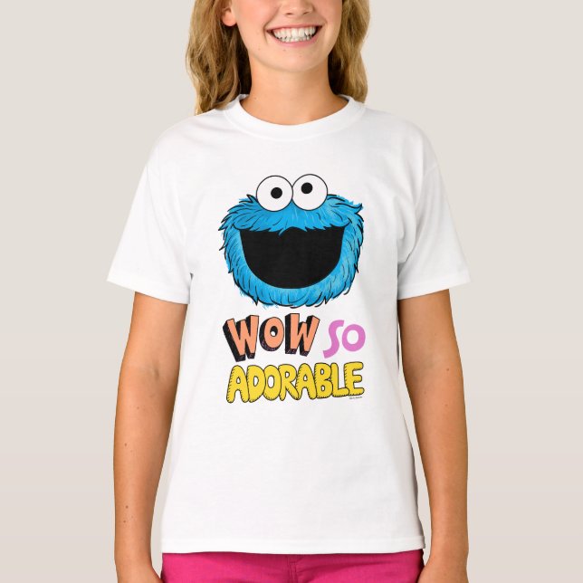 Monster i slutet av artikeln | Cookie Monster T Shirt (Framsida)