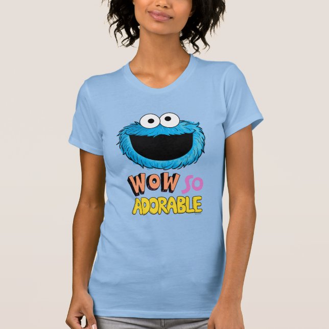 Monster i slutet av artikeln | Cookie Monster T Shirt (Framsida)