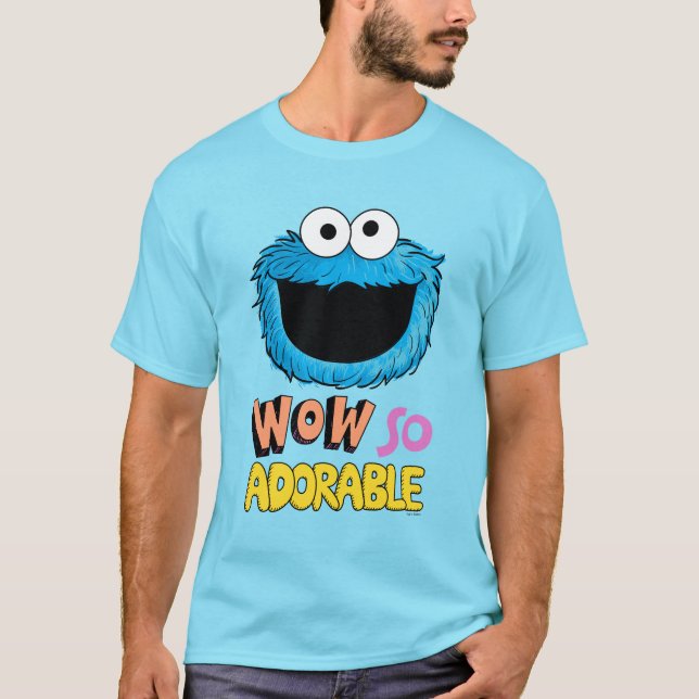 Monster i slutet av artikeln | Cookie Monster T Shirt (Framsida)