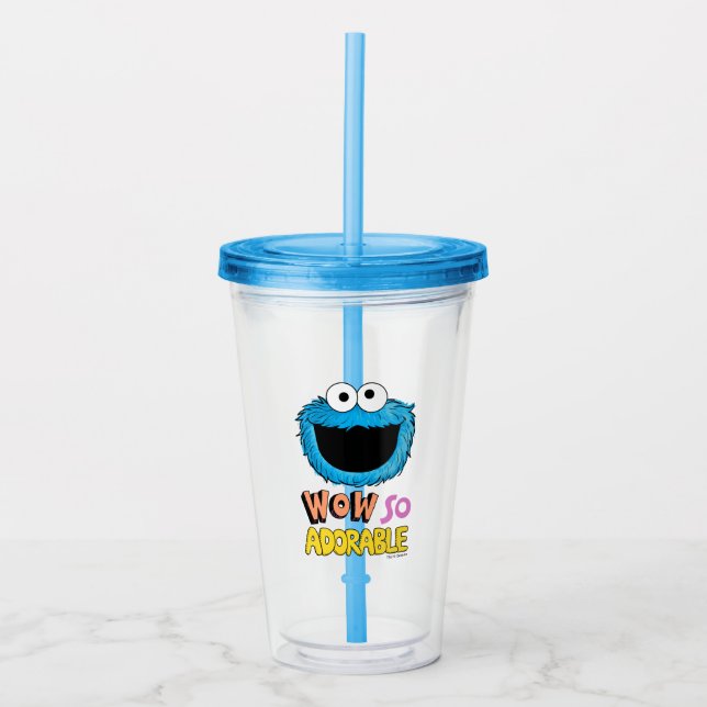 Monster i slutet av artikeln | Cookie Monster Take Away Mugg (Framsida)