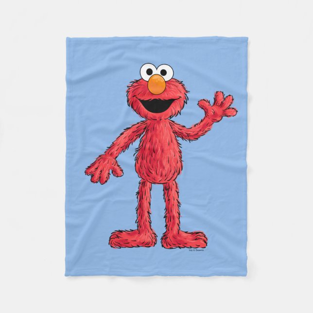 Monster i slutet av artikeln | Cutie Elmo Fleecefilt (Framsidan)