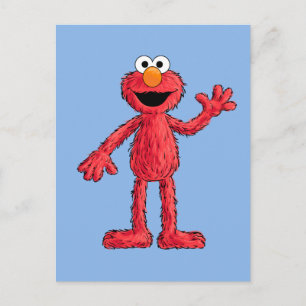 Monster i slutet av artikeln   Cutie Elmo Vykort