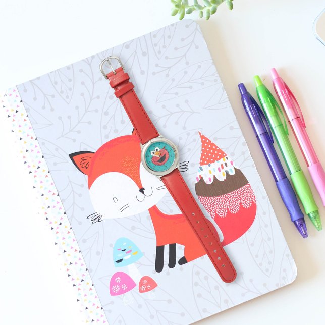 Monster i slutet av artikeln | Elmo Armbandsur (Watch on table)