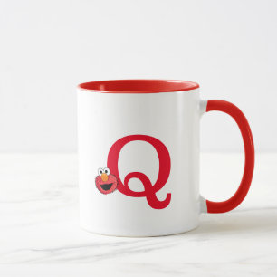 Monster i slutet av artikeln   Elmo Monogram Q Mugg