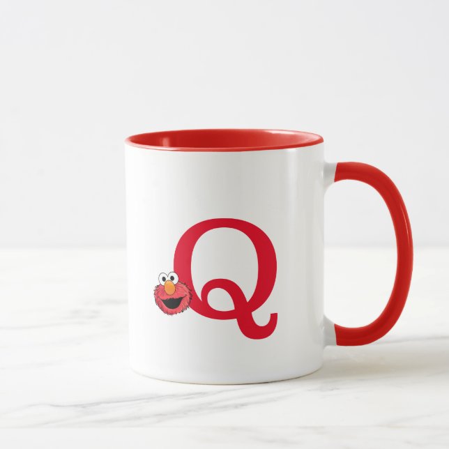 Monster i slutet av artikeln | Elmo Monogram Q Mugg (Höger)