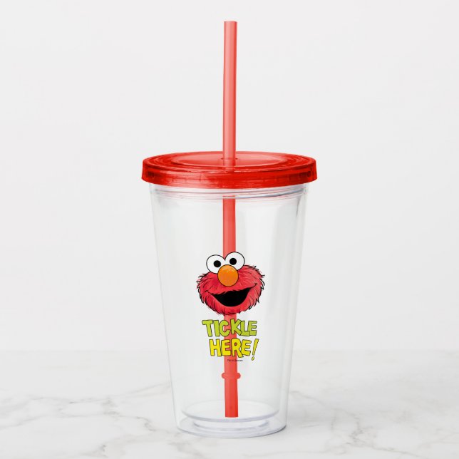 Monster i slutet av artikeln | Elmo Take Away Mugg (Framsida)
