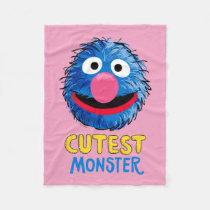 Monster i slutet av artikeln   Grover Fleecefilt