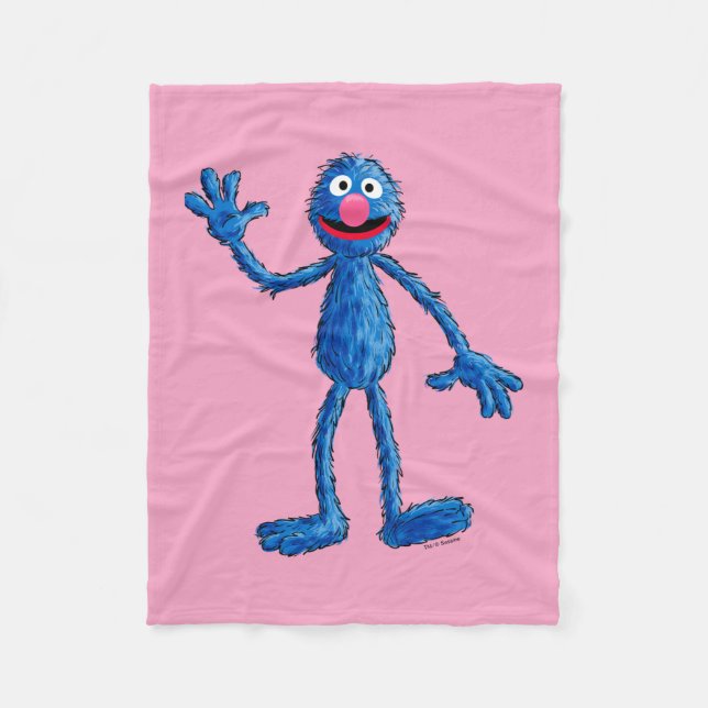 Monster i slutet av artikeln | Grover Fleecefilt (Framsidan)