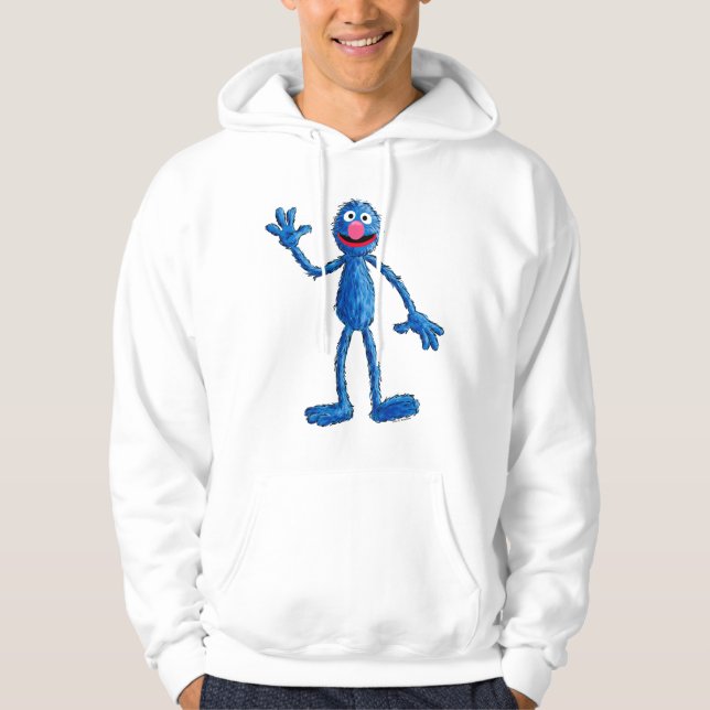 Monster i slutet av artikeln | Grover Hoodie (Framsida)