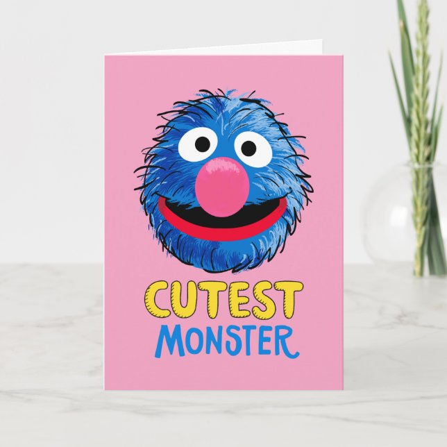 Monster i slutet av artikeln | Grover Kort (Framsida)