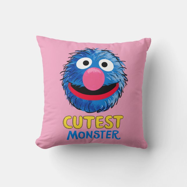 Monster i slutet av artikeln | Grover Kudde (Framsida)