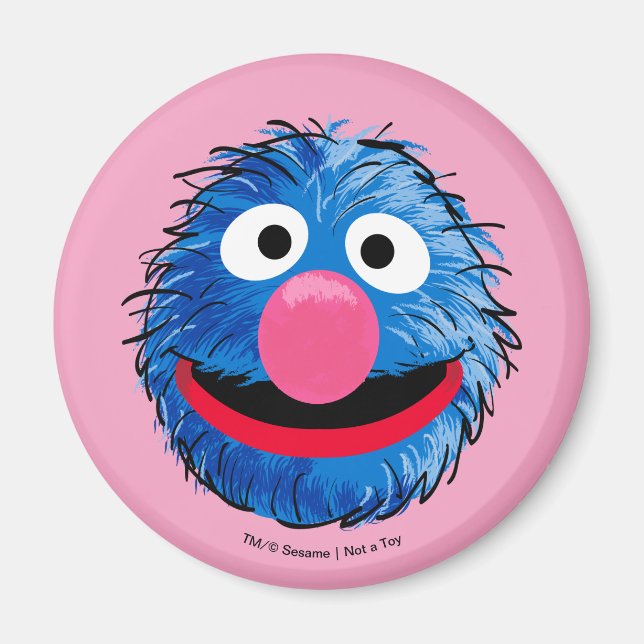 Monster i slutet av artikeln | Grover Magnet (Framsidan)